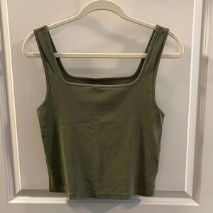 NWOT Old Navy Olive Green Tank Top